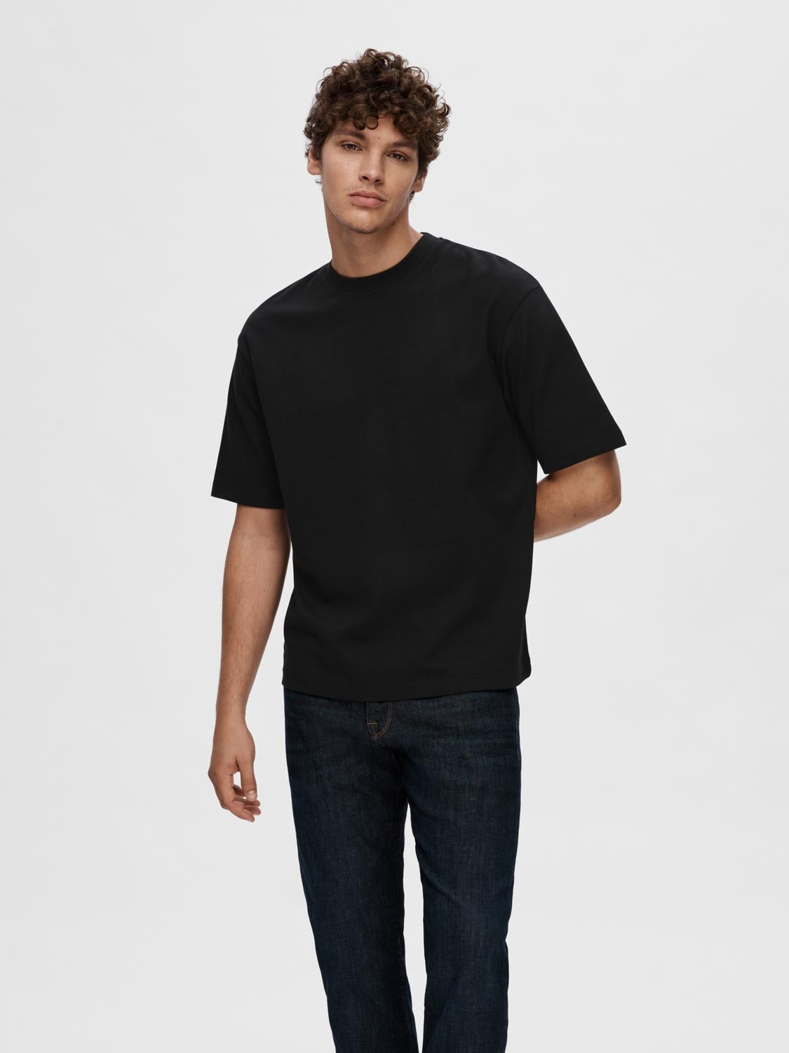 Loose Oscar T-Shirt - Sort/ Black